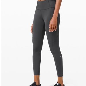 Lululemon Fast & Free Tight 25” Grey Size 4